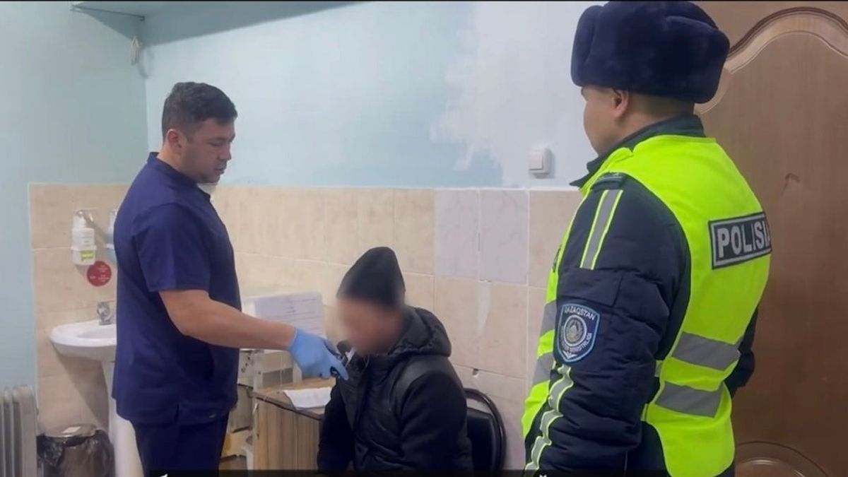 Задержанный водитель