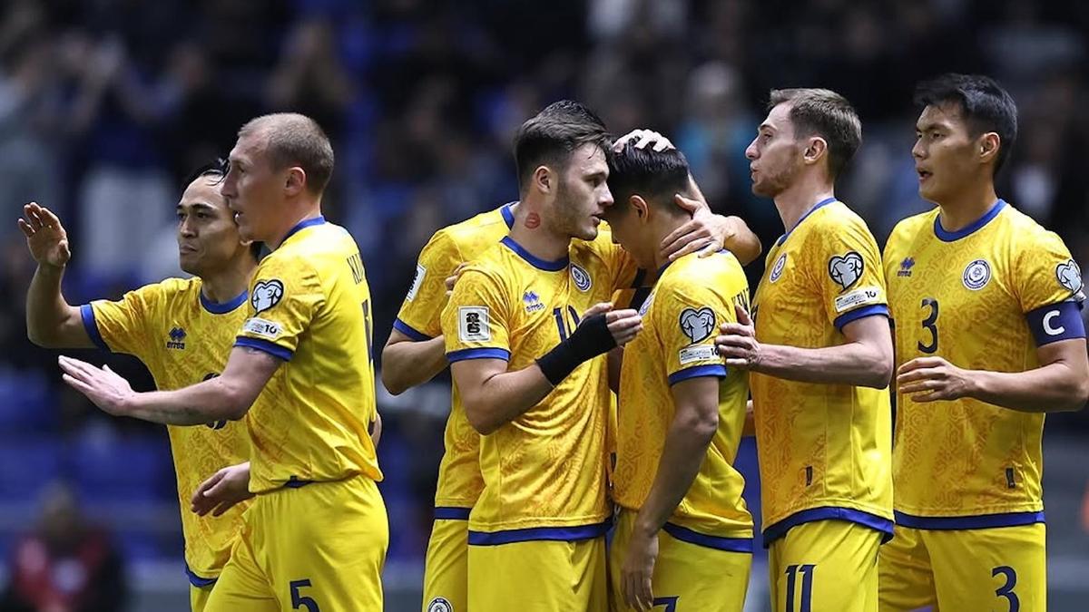 Сборная Казахстана по футболу в 2025 году