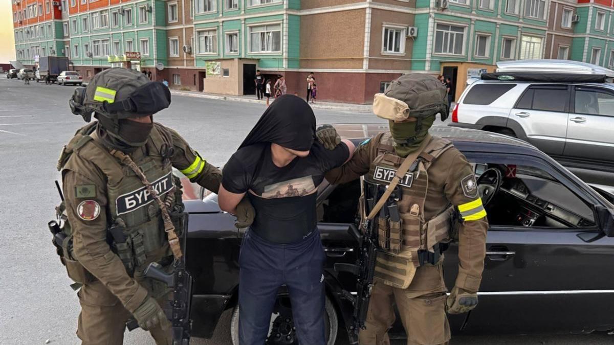Мужчину задержали в Актау Мужчину задержали в Актау