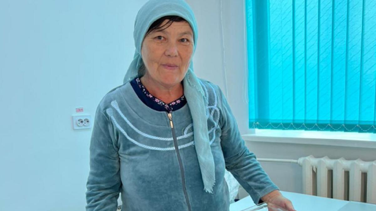 54 жасында ұлды болған Сәндікүл Мұқанқызы 54 жасында ұлды болған Сәндікүл Мұқанқызы