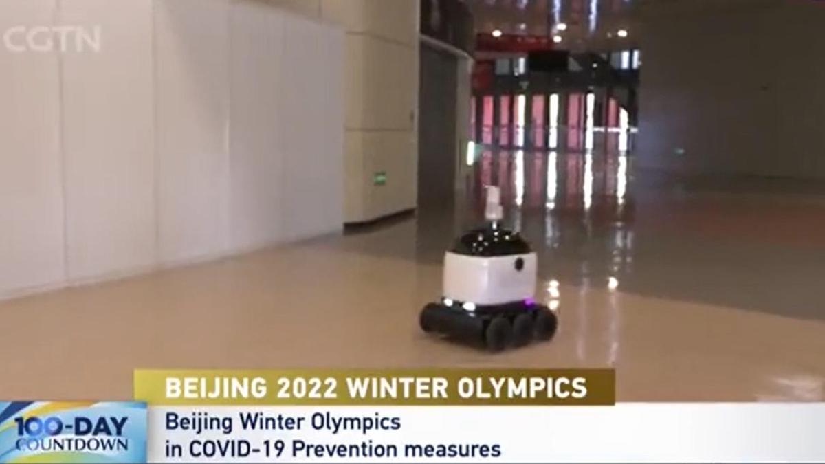 Китай на Олимпиаде-2022 будет использовать роботов для борьбы с COVID-19 
