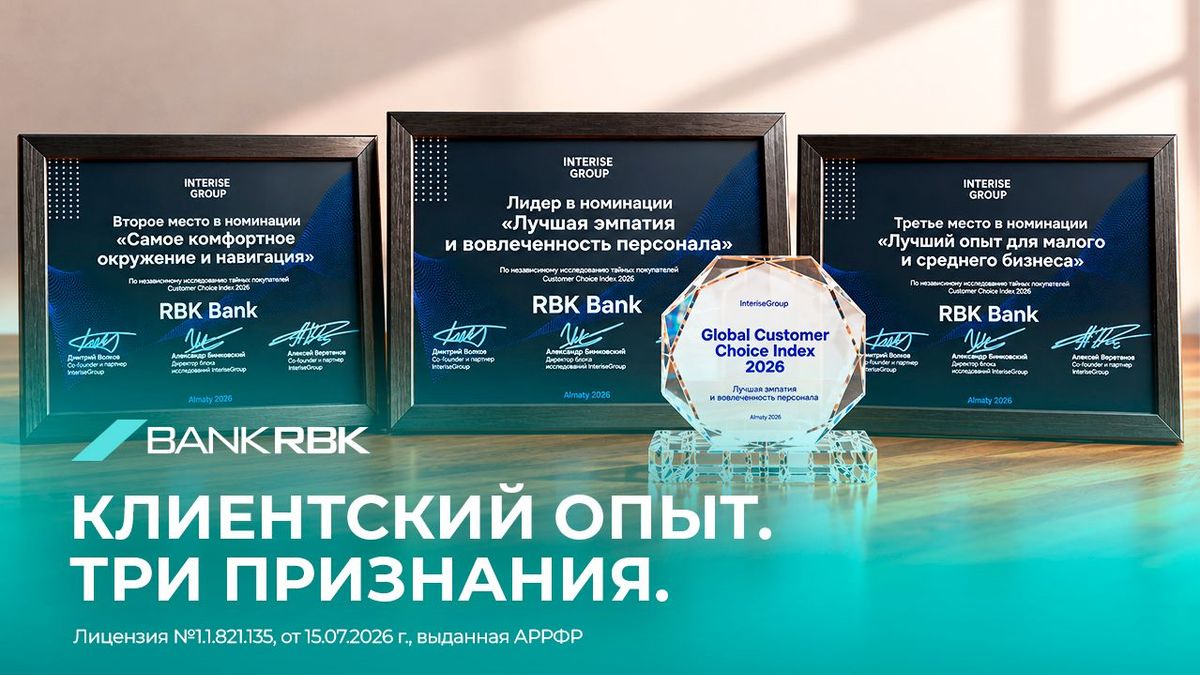 Награды Bank RBK
