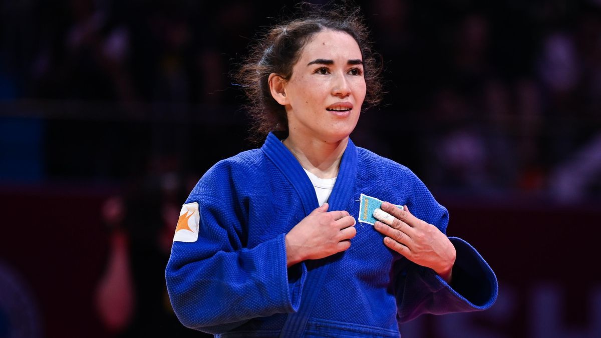 Казахстанская дзюдоистка Абиба Абужакынова