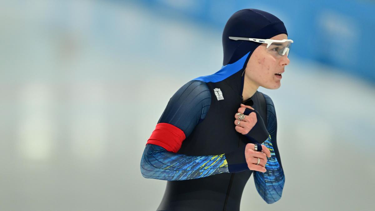 Казахстанская конькобежка Кристина Силаева