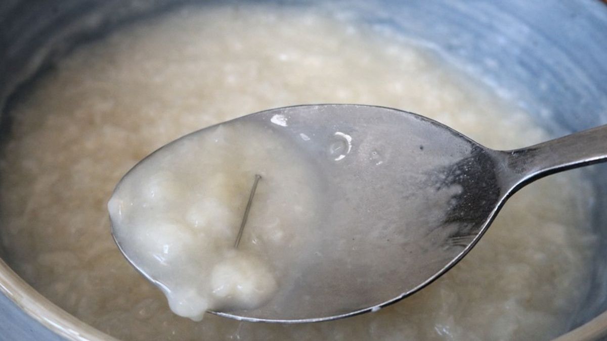 Скрепка в каше