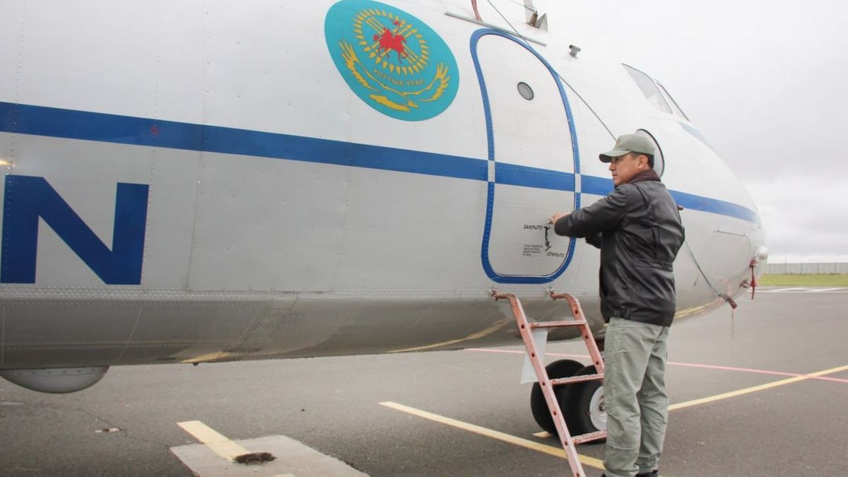 Последний самолет Ан-26 в Казахстане