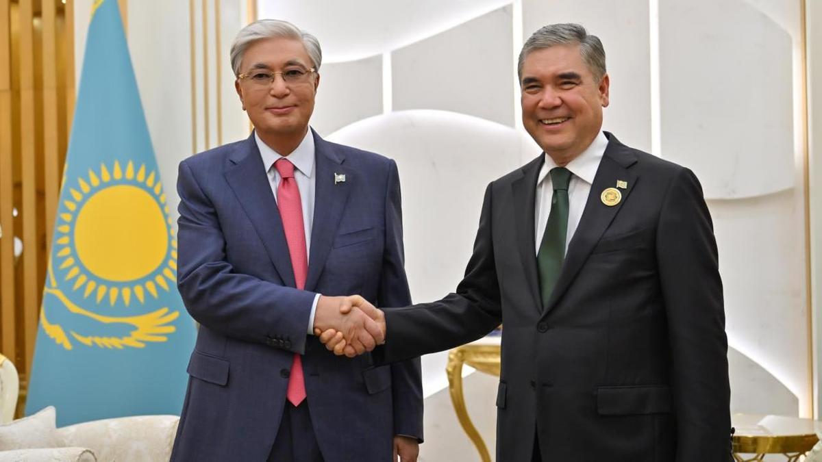 Касым-Жомарт Токаев и Гурбангулы Бердымухамедов