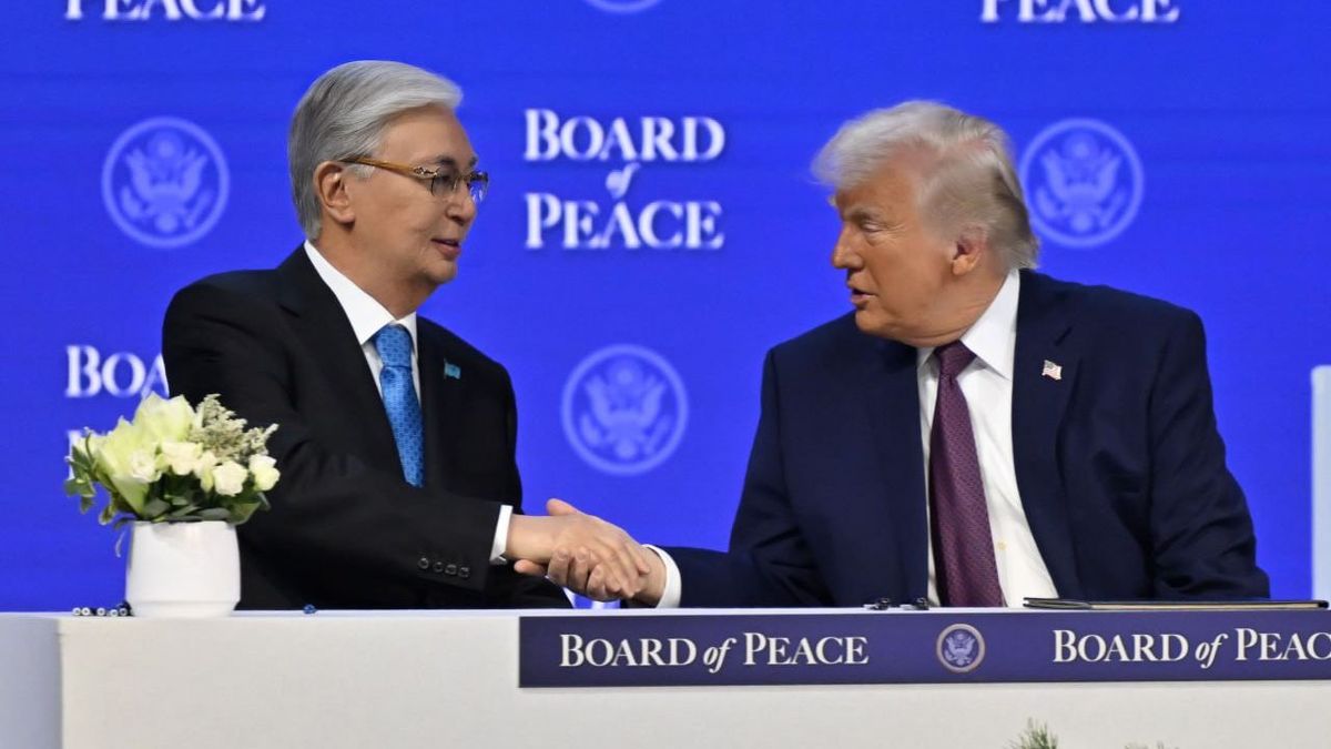 Касым-Жомарт Токаев и Дональд Трамп