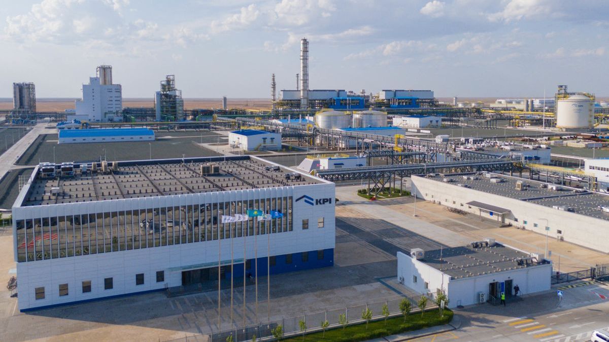 Газохимкомплекс в Атырау
