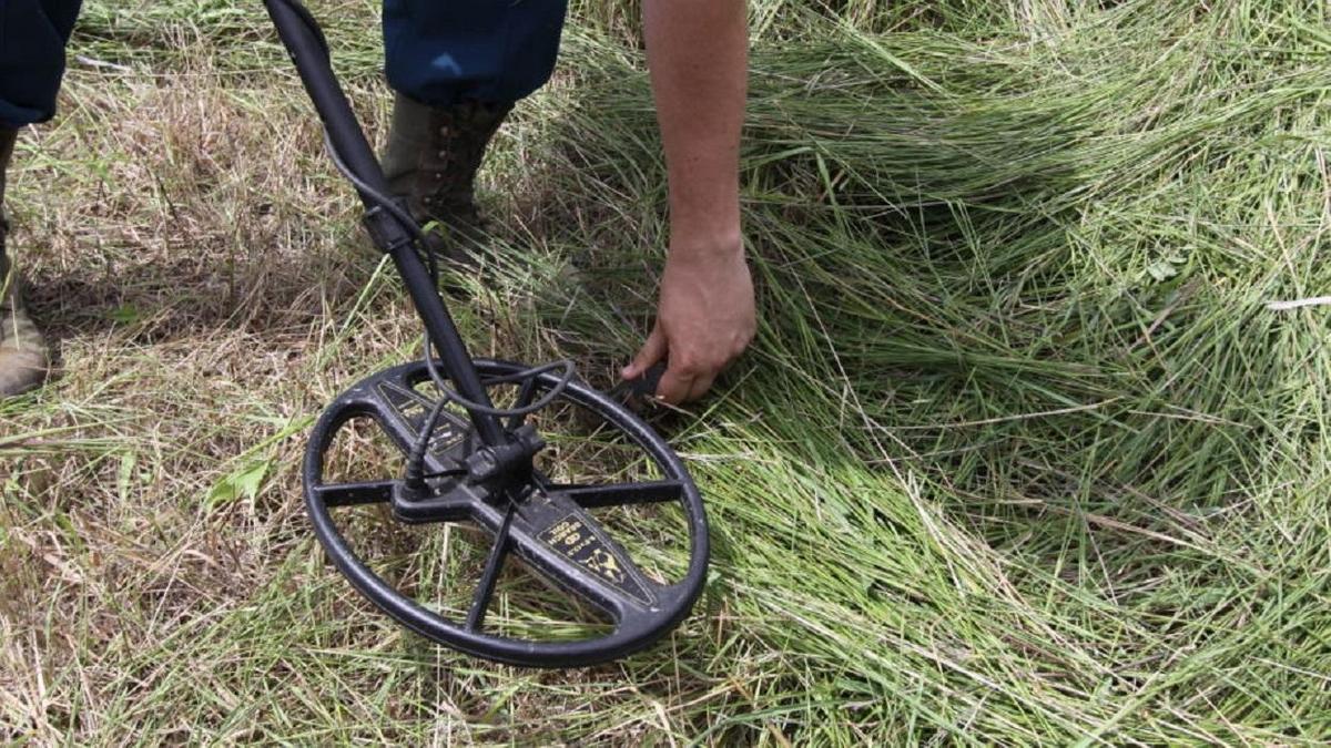 Поиск бомб в поле