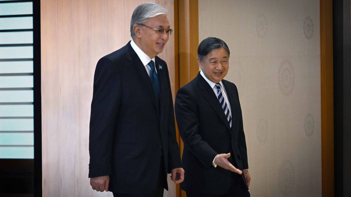 Касым-Жомарт Токаев и император Нарухито