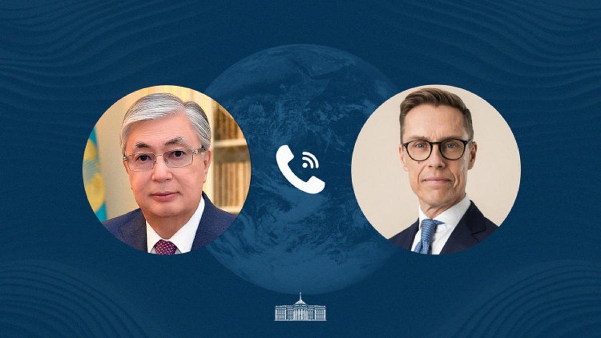 Қасым-Жомарт Тоқаев пен Финляндия президенті Александр Стубб Қасым-Жомарт Тоқаев пен Финляндия президенті Александр Стубб
