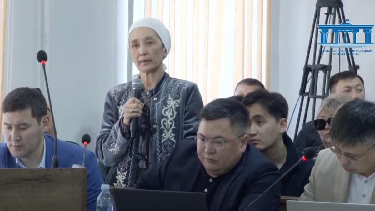 Кадирова выступает в суде Кадирова выступает в суде