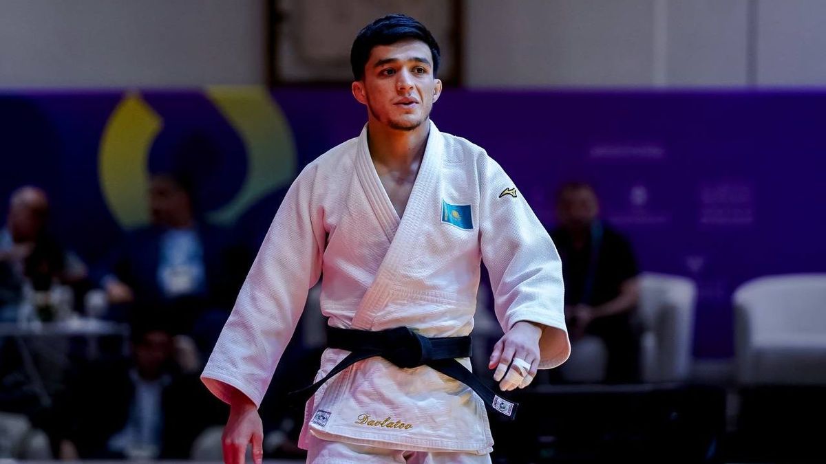 Казахстанский дзюдоист Шерзод Давлатов