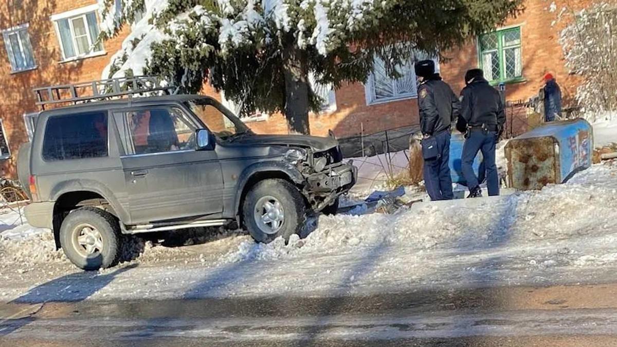 Место происшествия в Риддере