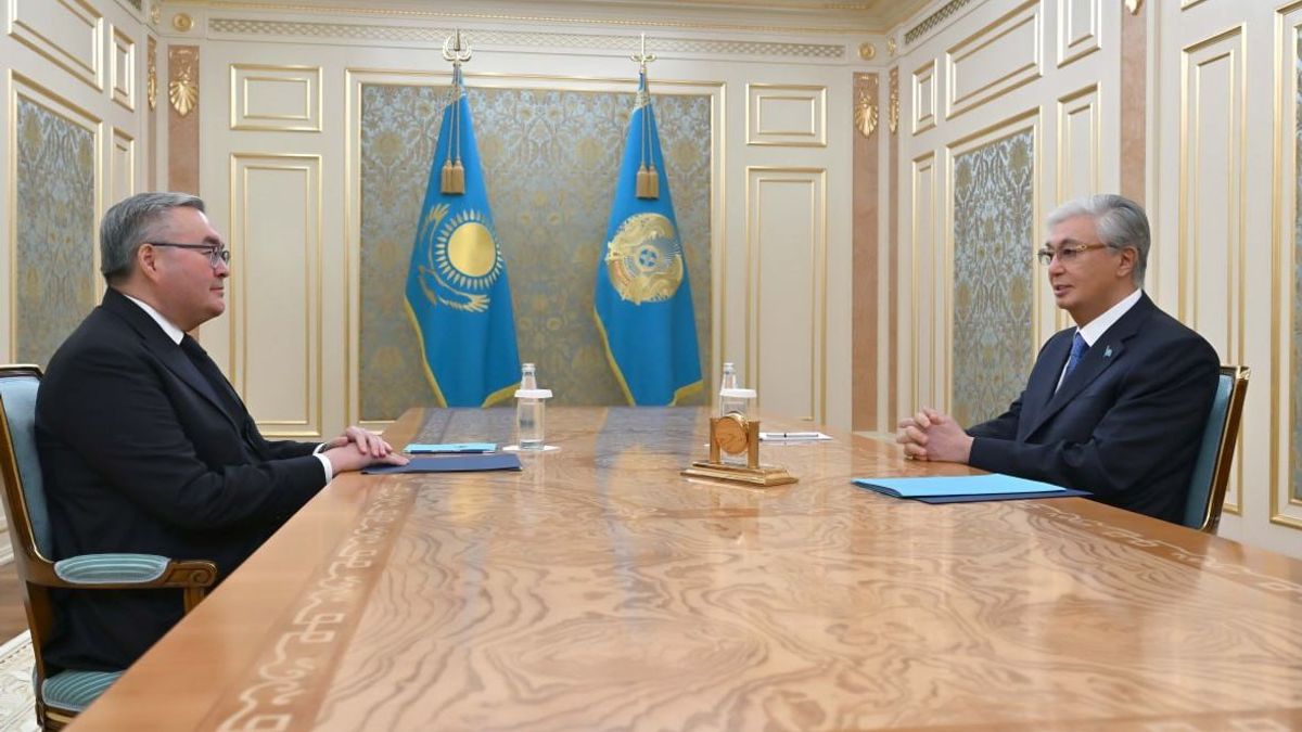 Мухтар Тлеуберди и Касым-Жомарт Токаев