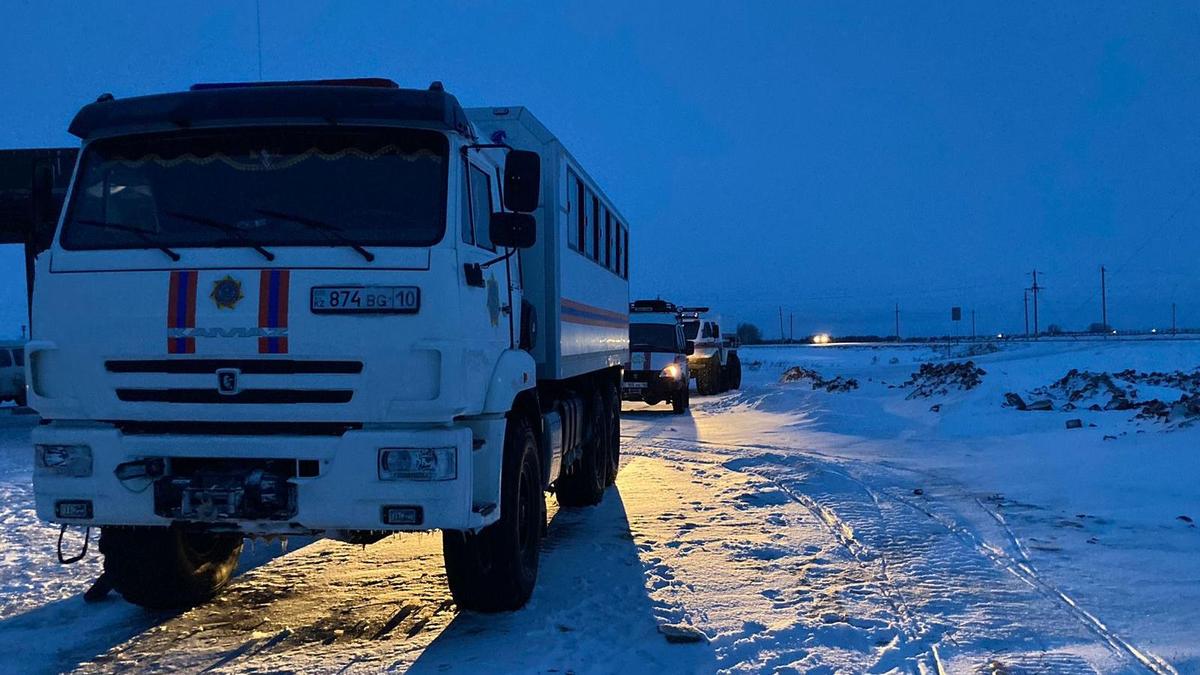 Поиски пропавших в Костанайской области