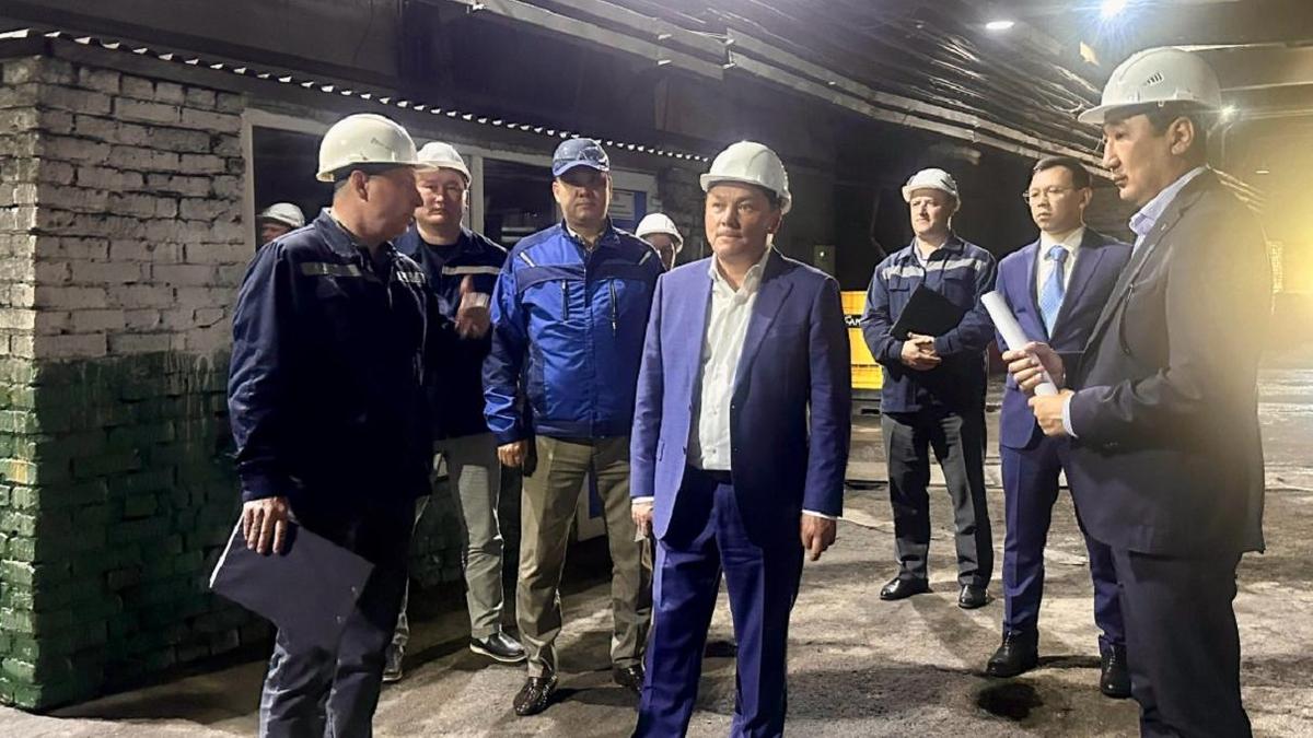Ермек Маржикпаев во время командировки в ВКО Ермек Маржикпаев во время командировки в ВКО