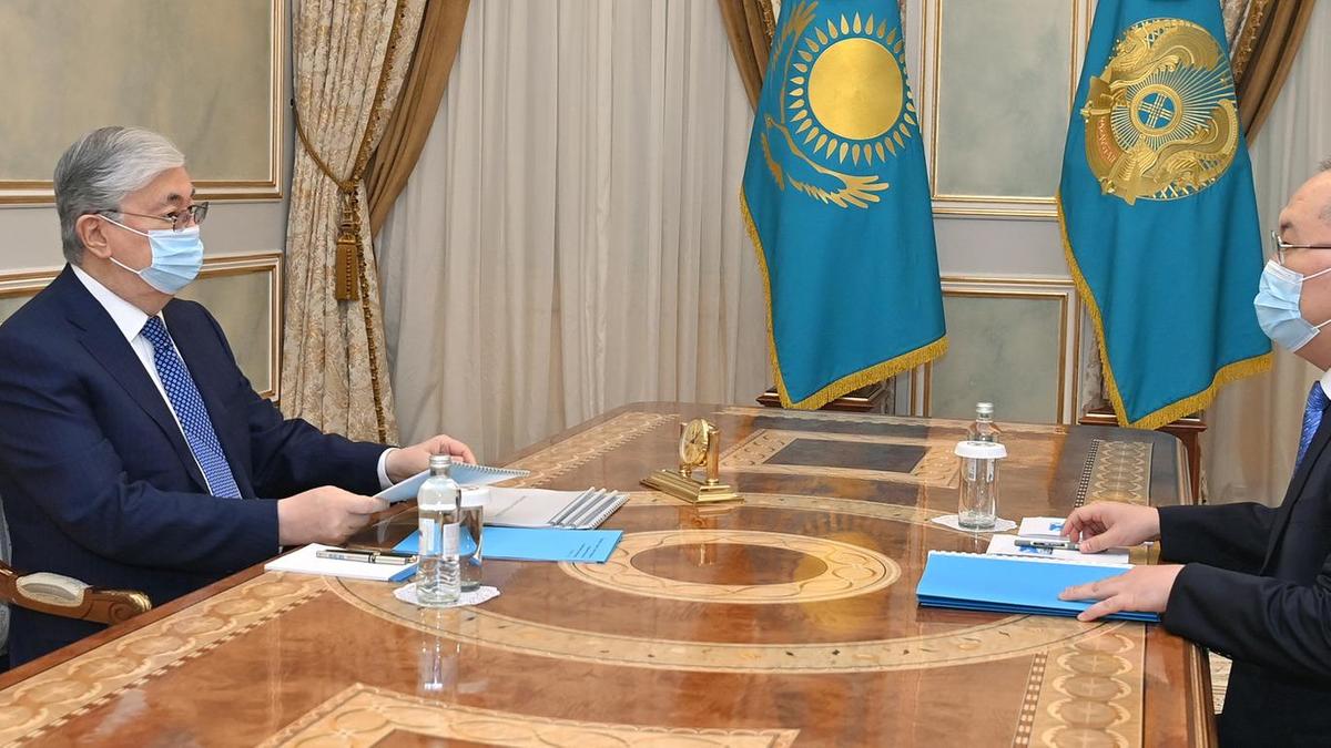 Тоқаев пен Элиманов Тоқаев пен Элиманов