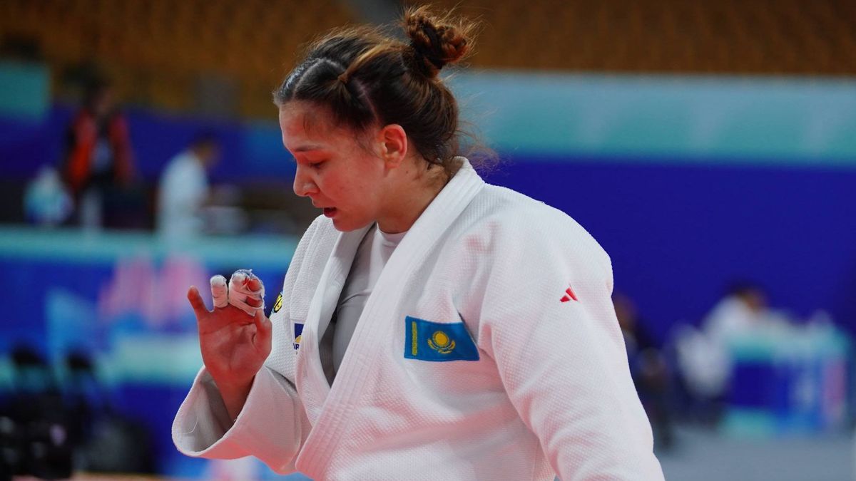 Казахстанская дзюдоистка Эсмигуль Куюлова