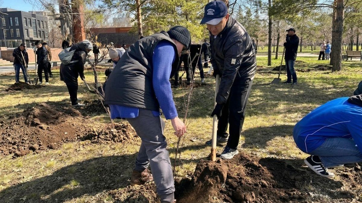 Лисаков қаласының тұрғындары "Таза Қазақстан" экологиялық бастамасын қолдады