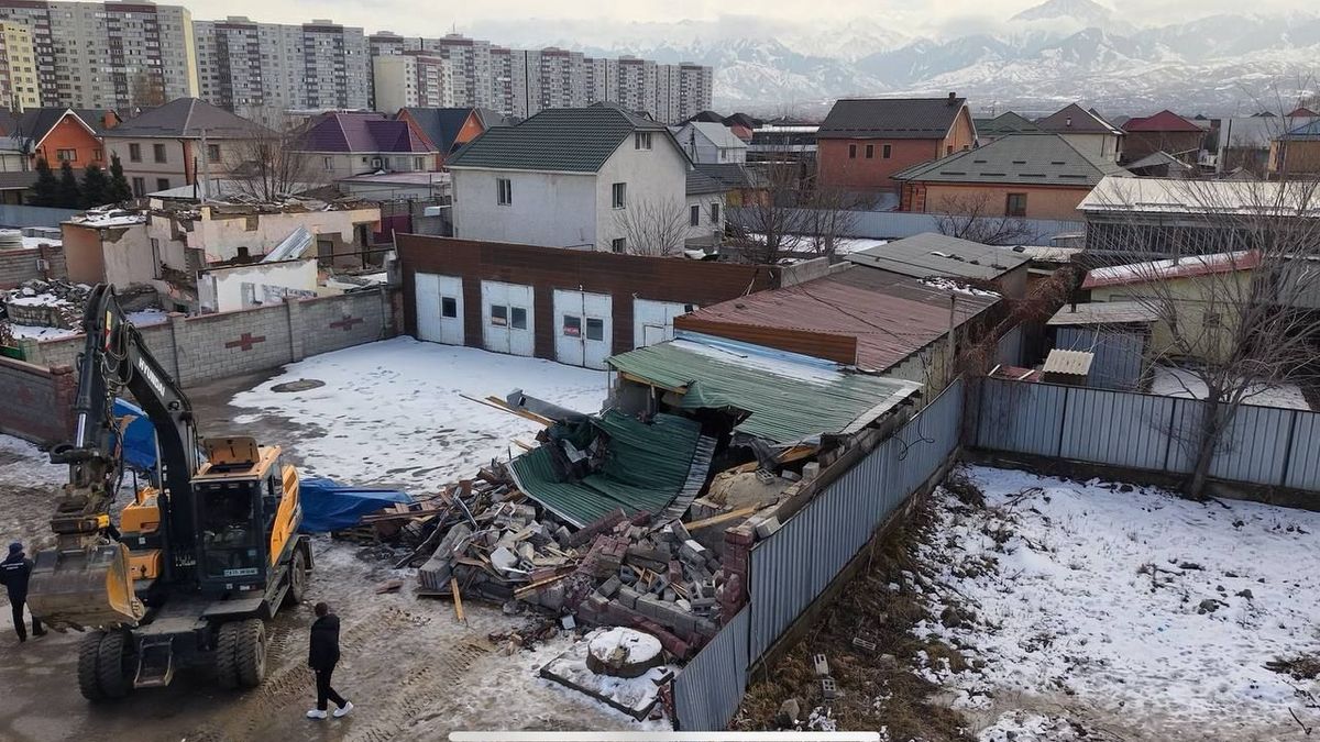 Снос автомойки