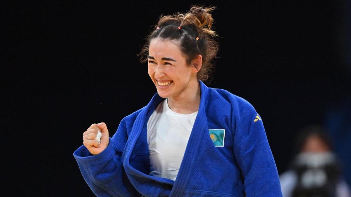 Казахстанская дзюдоистка Абиба Абужакынова