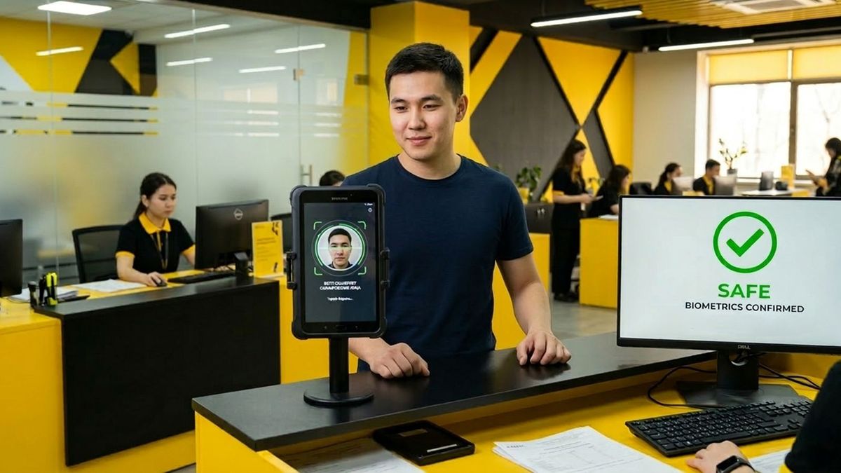 Биометрия в Beeline Казахстан