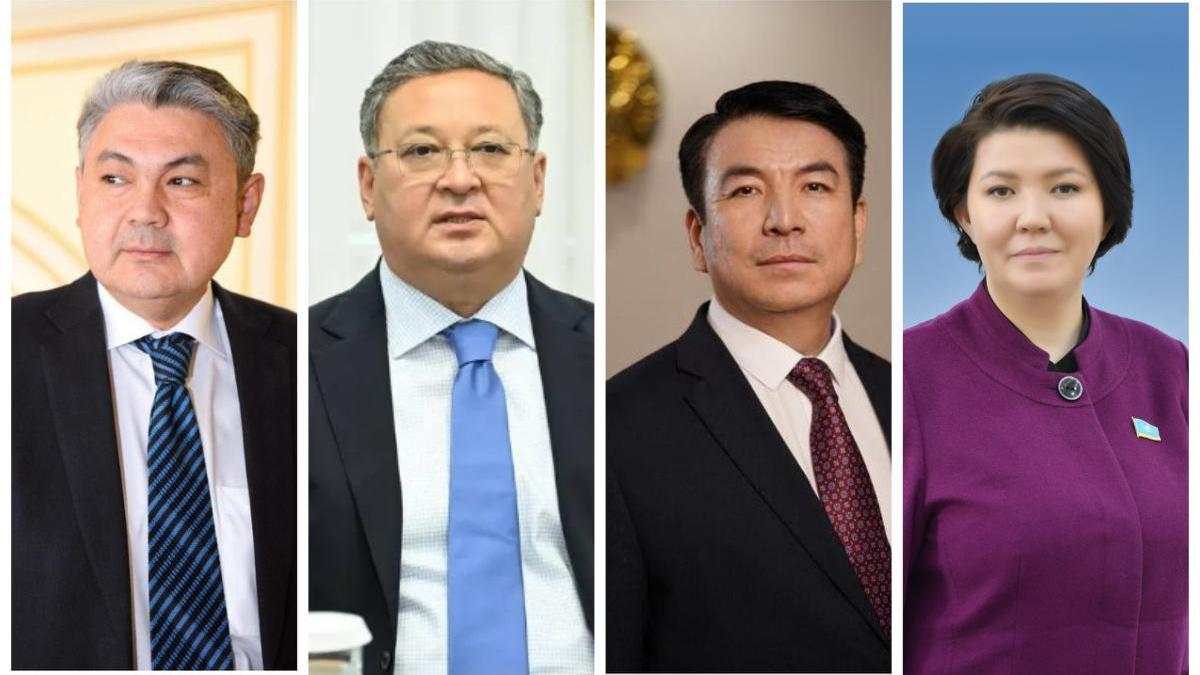 Ермек Кошербаев, Мурат Нуртлеу, Гани Бейсембаев, Жулдыз Сулейменова