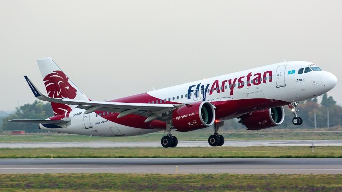 FlyArystan ұшағы