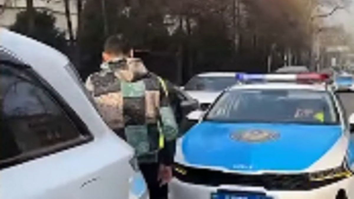 Задержанный водитель