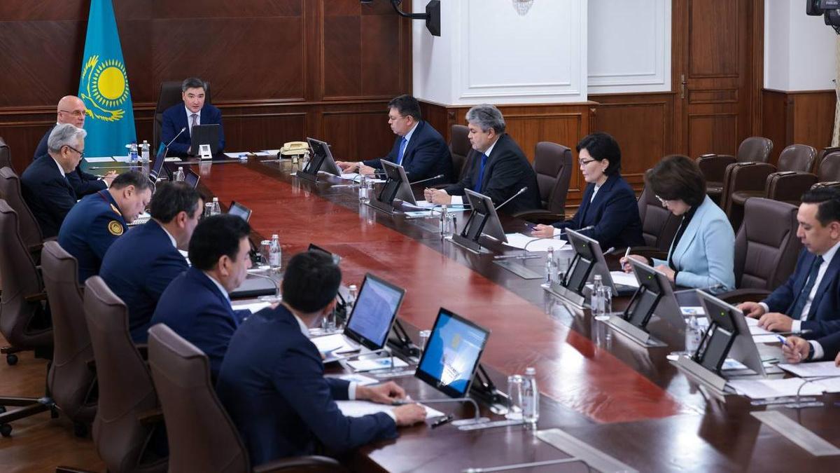 Заседание правительства Заседание правительства