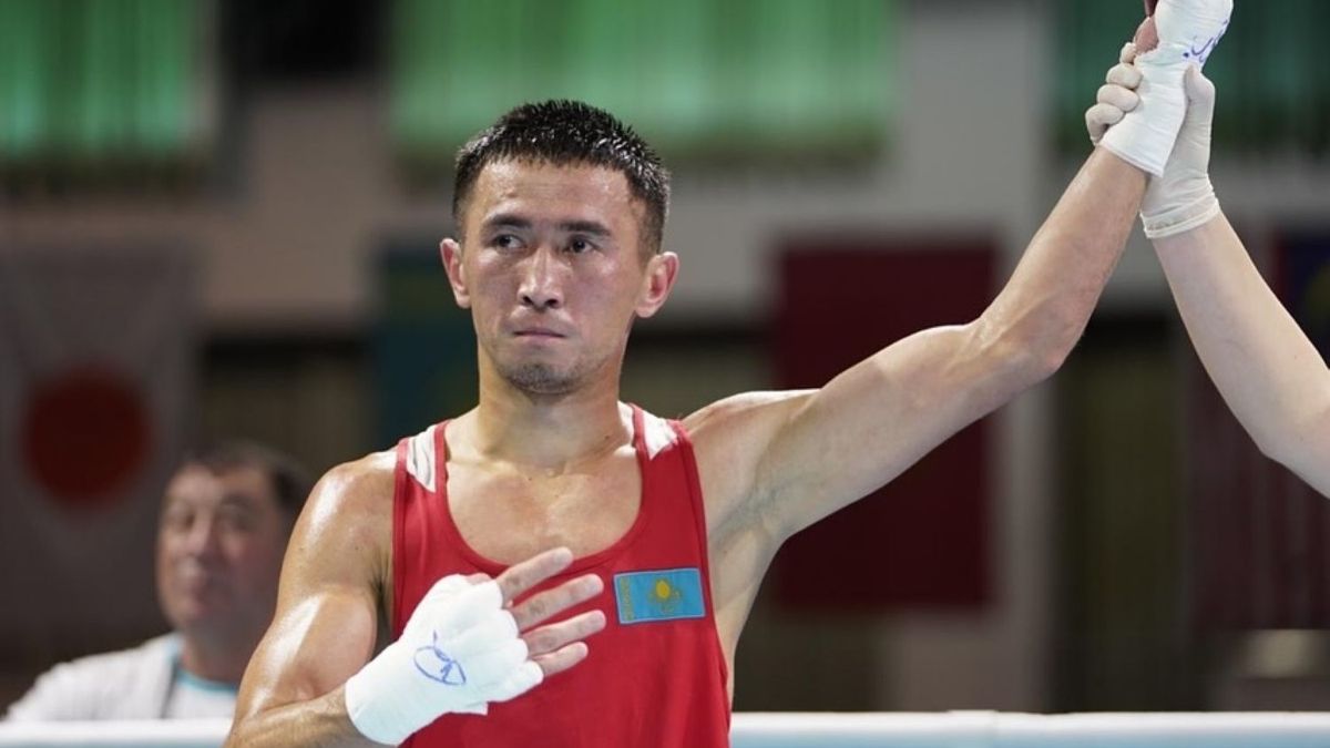Махмуд Сабырхан вышел в полуфинал чемпионата Азии по боксу