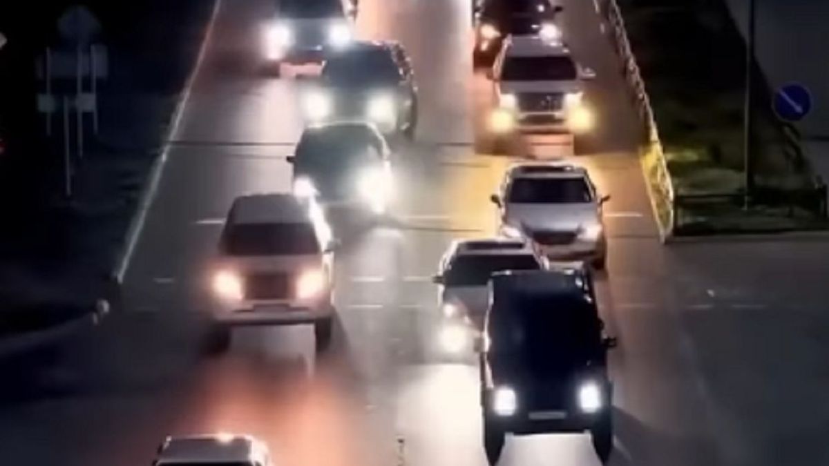 Свадебный кортеж