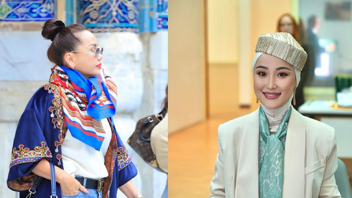 Баян Алагузова и Молдир Ауелбекова