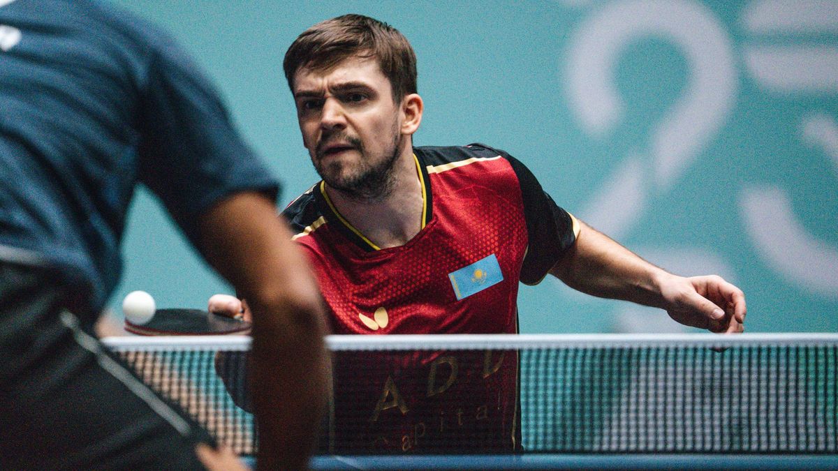 Казахстанский игрок в настольный теннис Кирилл Герасименко