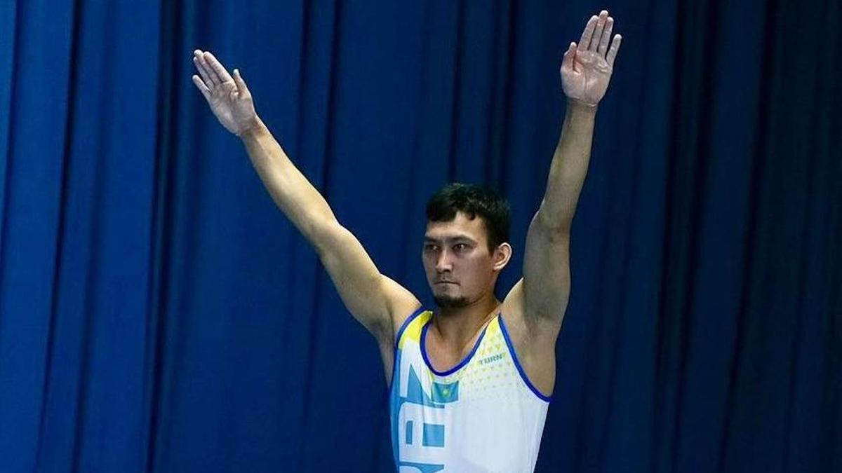 Казахстанский гимнаст Дияс Тойшыбек