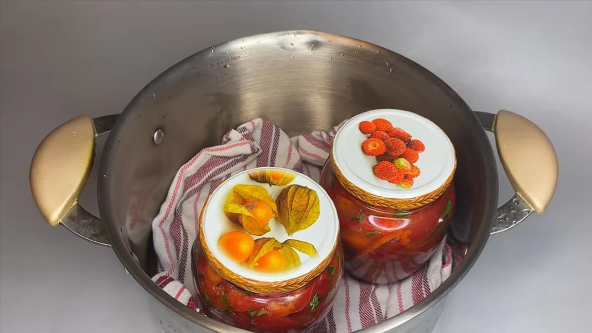 стерилизация банок