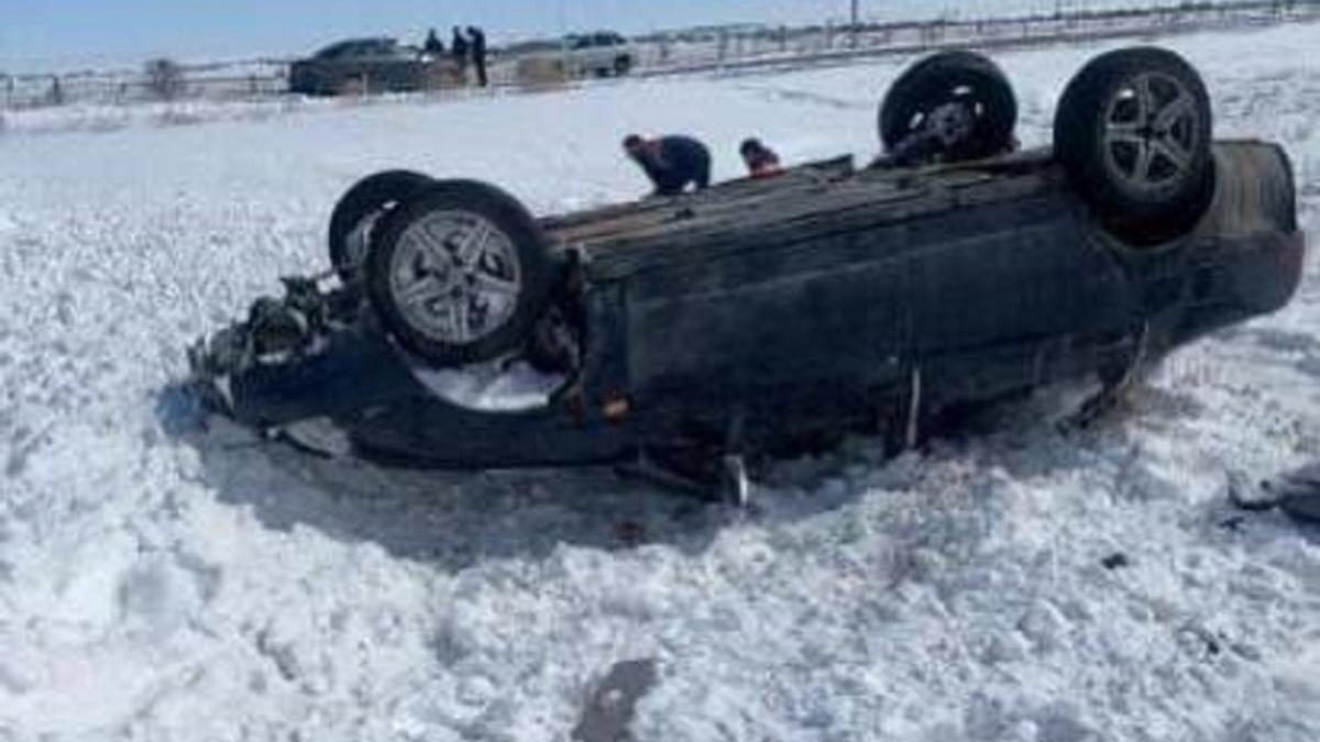 Автомобиль попал в аварию