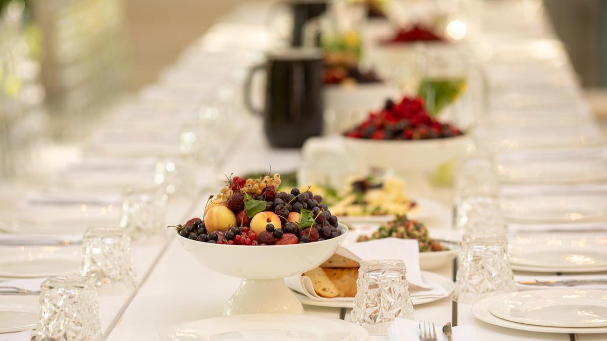 Стол в ресторане