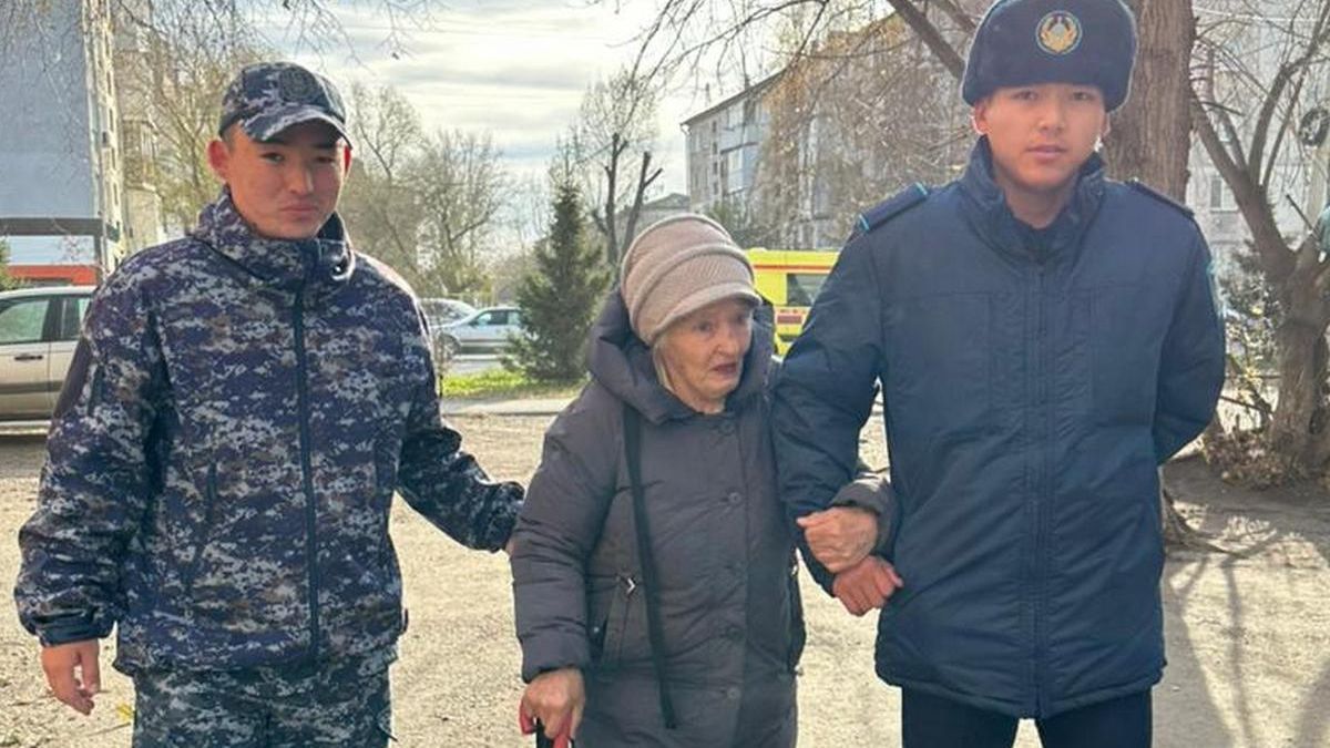 Полицейские помогли пенсионерке