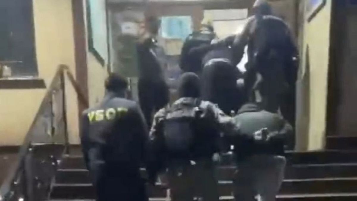 Задержание подозреваемых