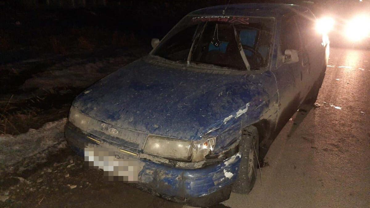 Автомобиль попал в аварию