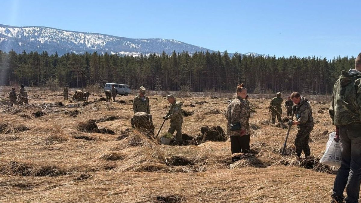 Акция "Таза Қазақстан" в городе Риддере