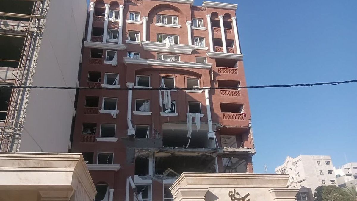 Взрыв в доме в Иране