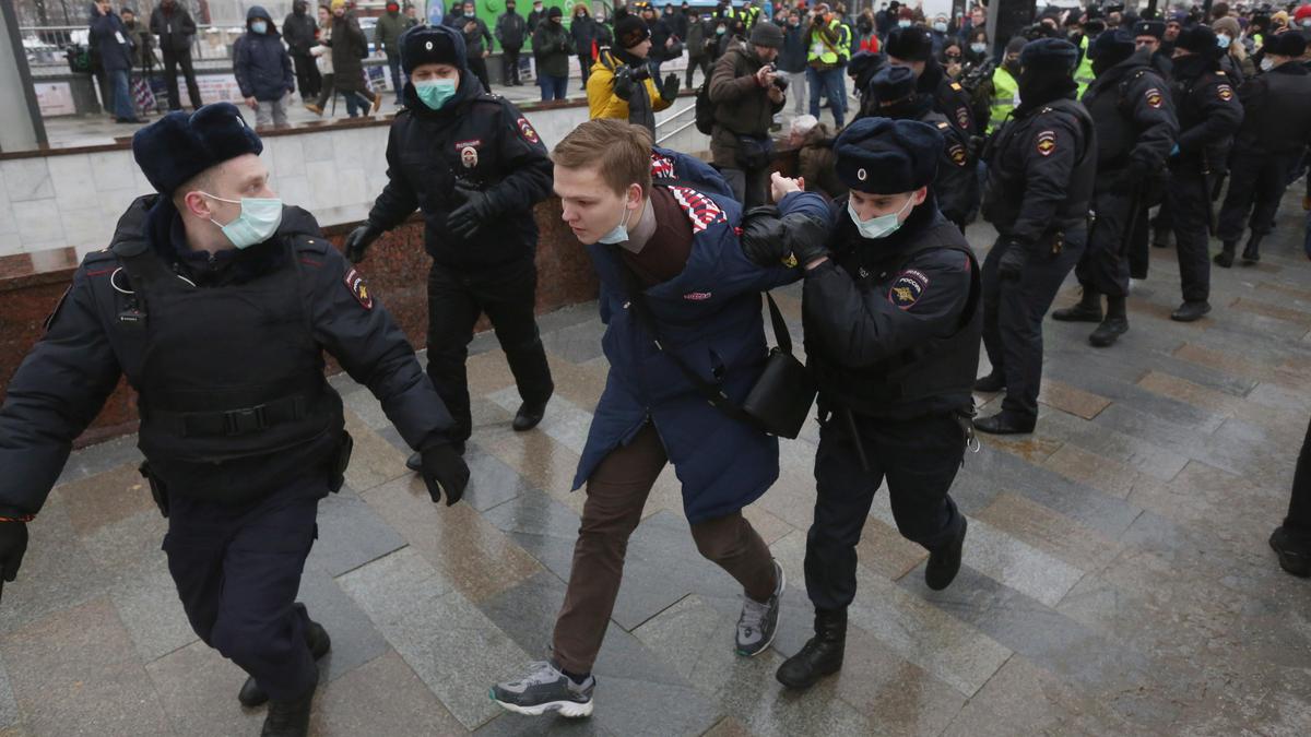 Полиция задержала участника митингов