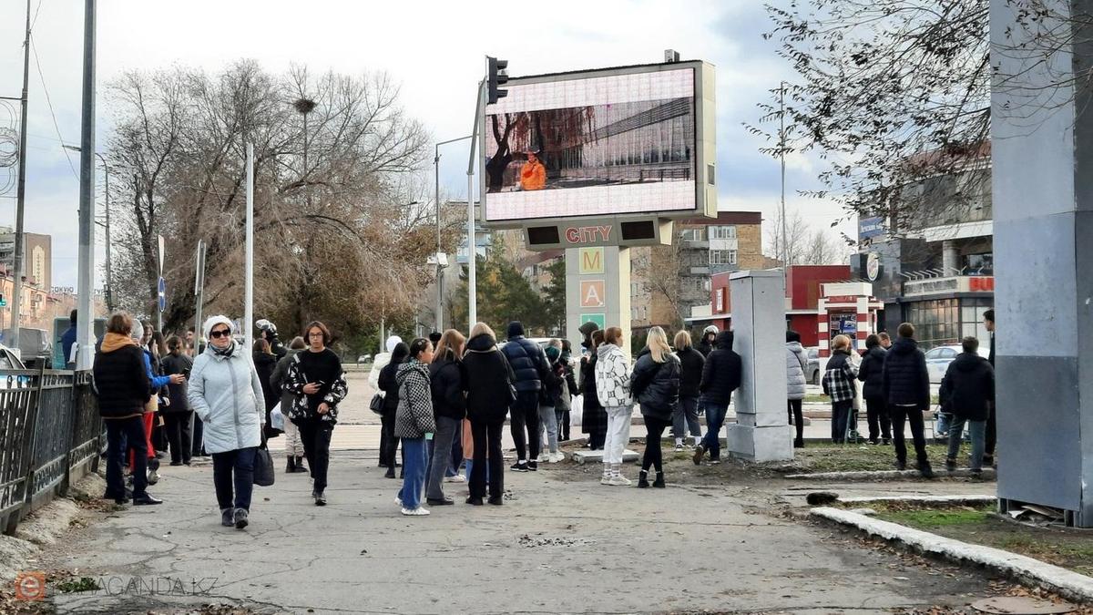 Эвакуация сотрудников и посетителей ТРЦ