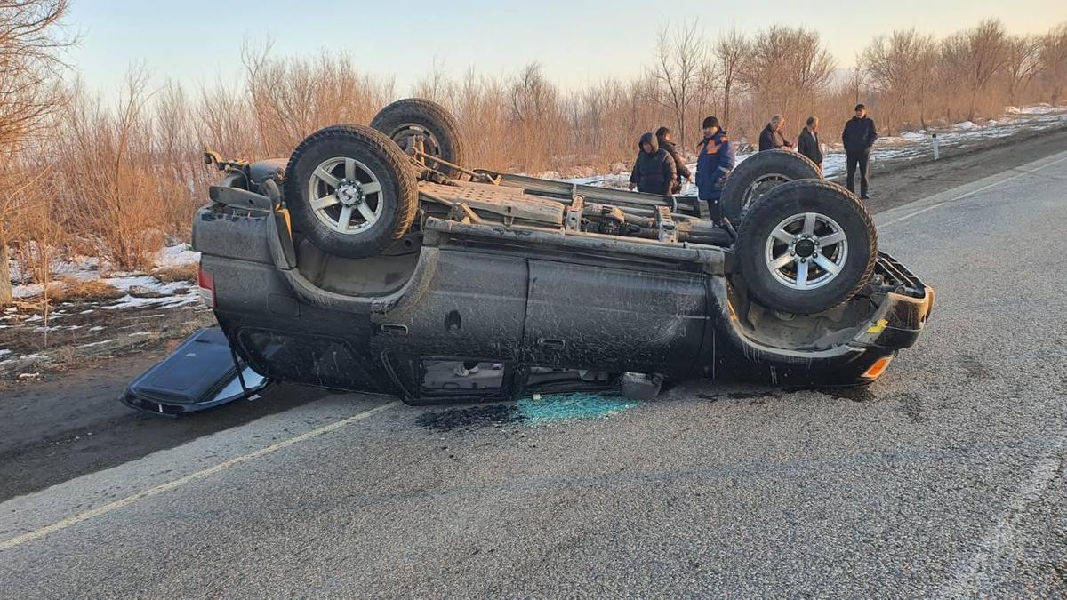 Автомобиль попал в аварию