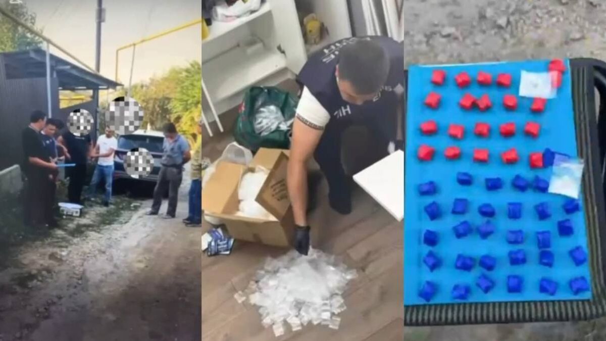 Задержание в Алматы