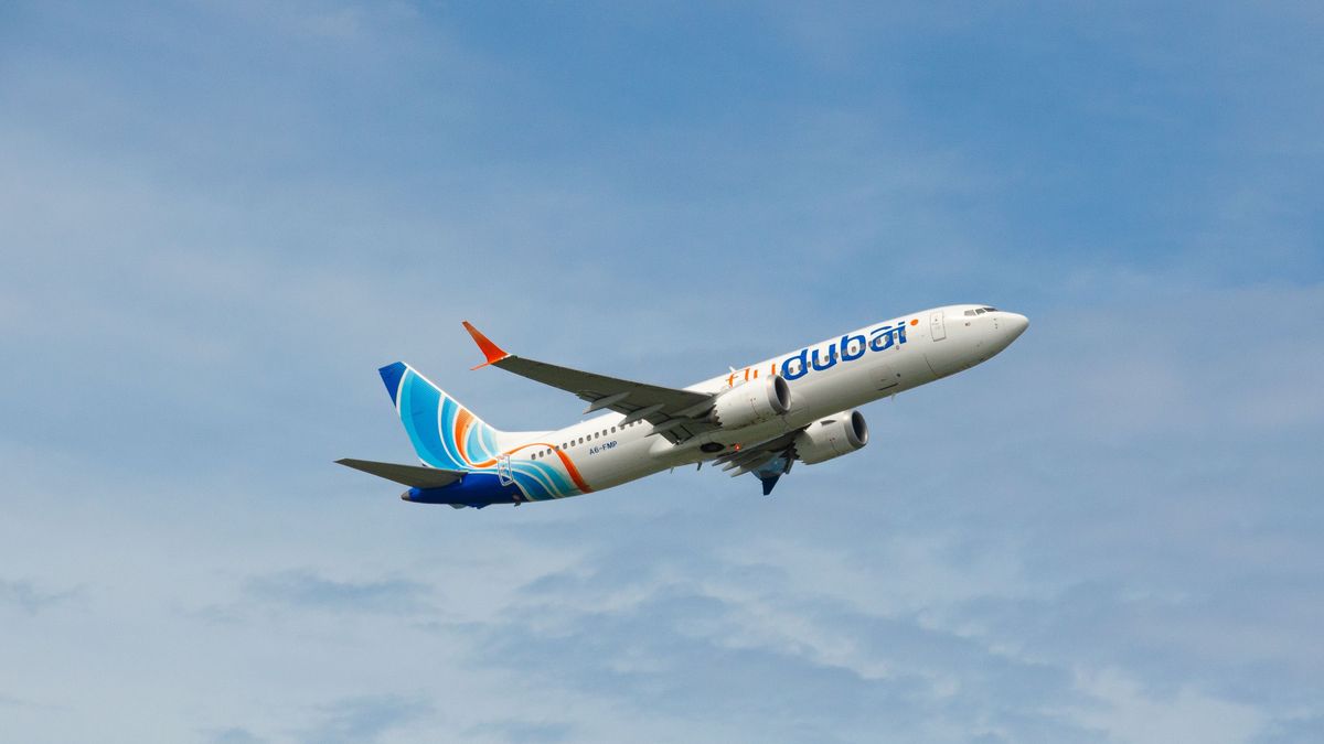 Flydubai әуекомпаниясының ұшағы